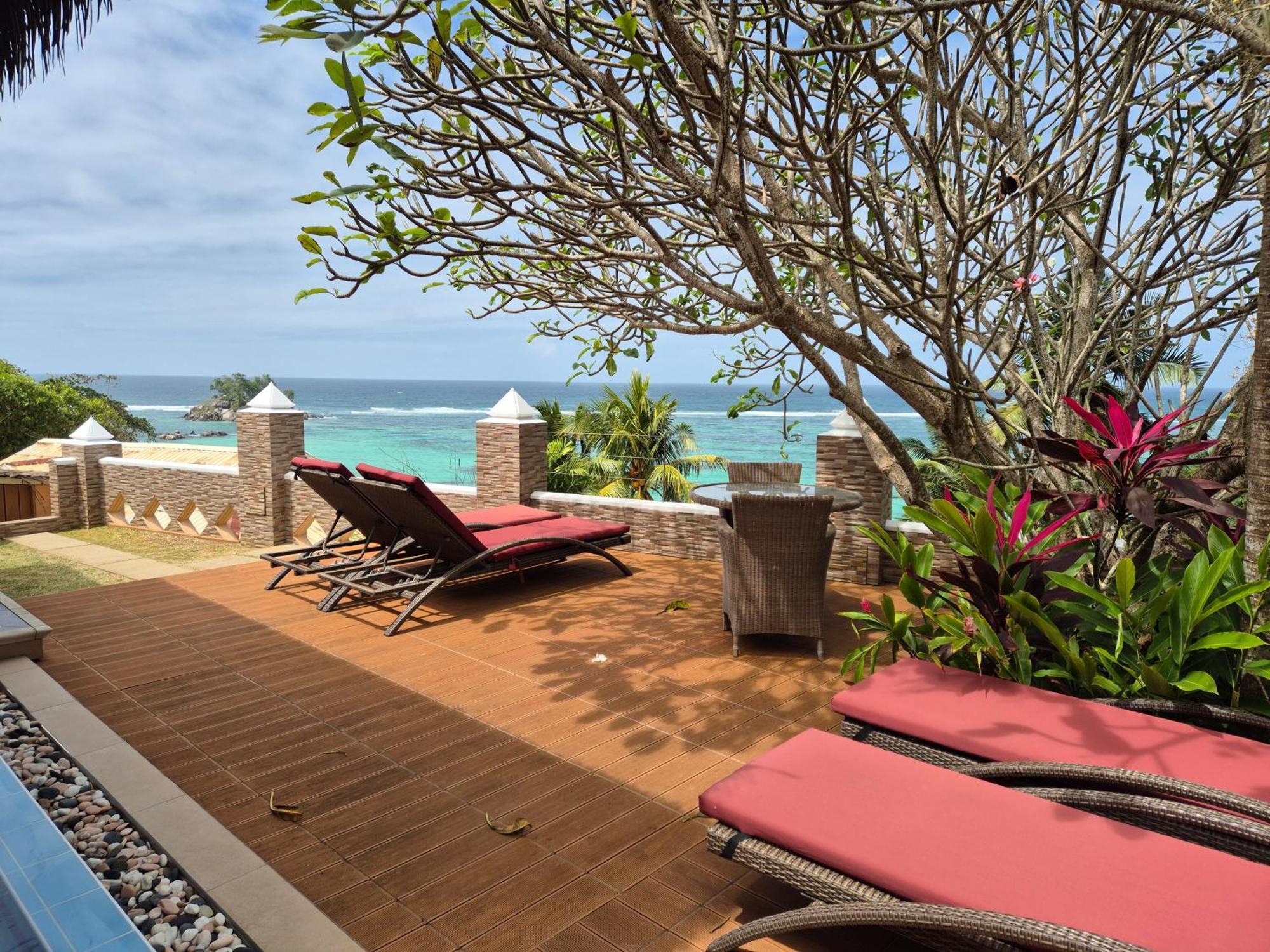 Au Fond De Mer View Anse Royale Buitenkant foto