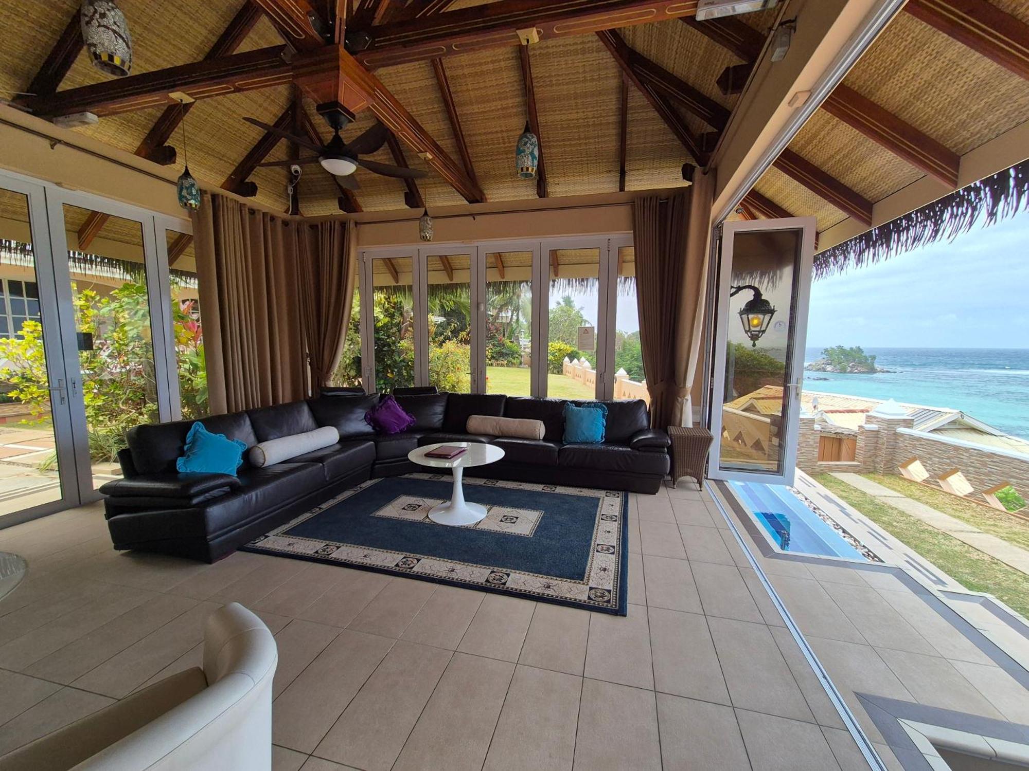 Au Fond De Mer View Anse Royale Buitenkant foto